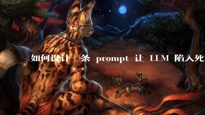 如何设计一条 prompt 让 LLM 陷入死循环?