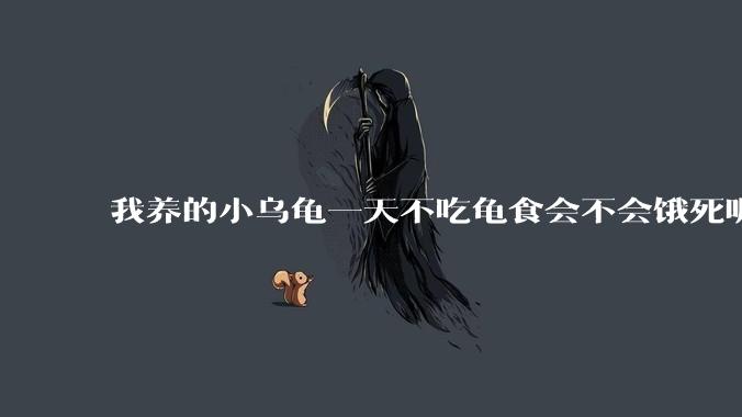 我养的小乌龟一天不吃龟食会不会饿死呢？
