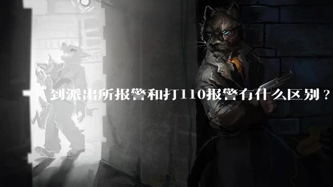 到派出所报警和打110报警有什么区别?