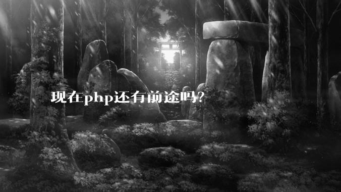 现在php还有前途吗？