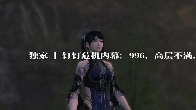 独家 | 钉钉危机内幕：996、高层不满、落后焦虑、AI绞杀_阿里_长文_产品