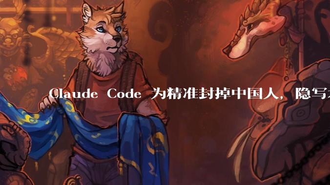 Claude Code 为精准封掉中国人，隐写术都用上了_单引号_团队_域名