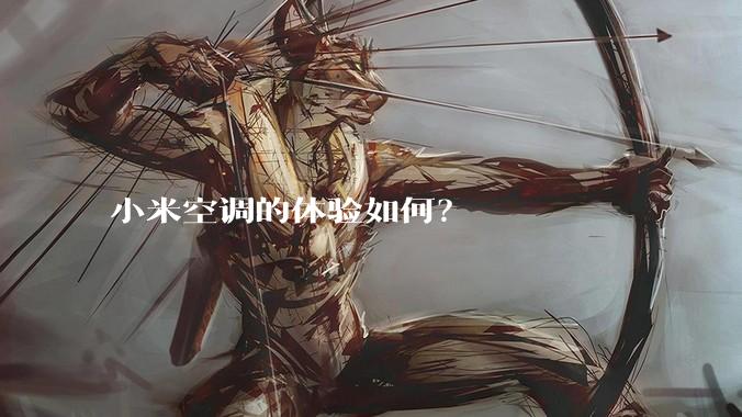小米空调的体验如何？