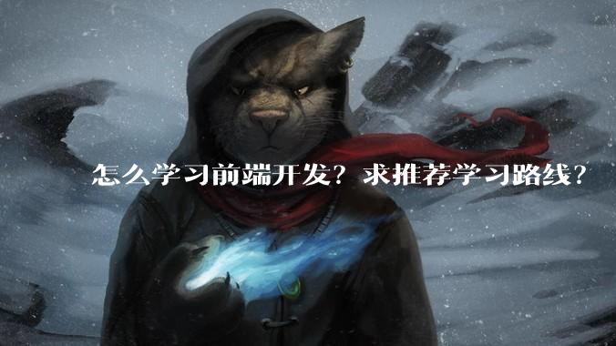 怎么学习前端开发？求推荐学习路线？